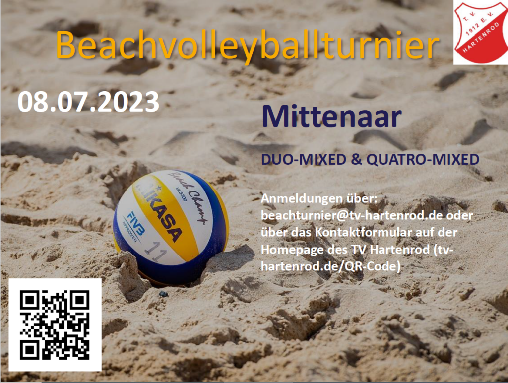 Flyer Beachturnier
